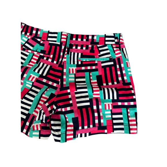 CROWN & IVY Sailing Print Striped Shorts Size 8 - Picture 5 of 8